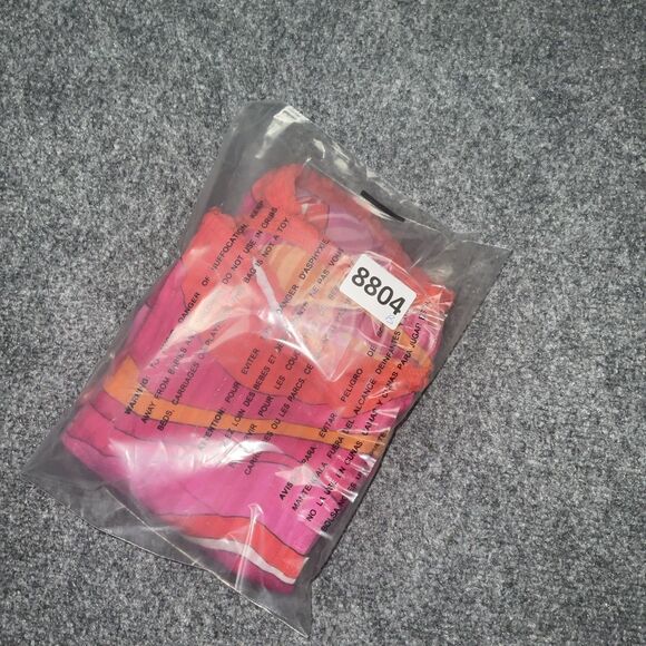 Trina Turk Pink and Orange Patterned Women Shorts - Picture 10 of 10